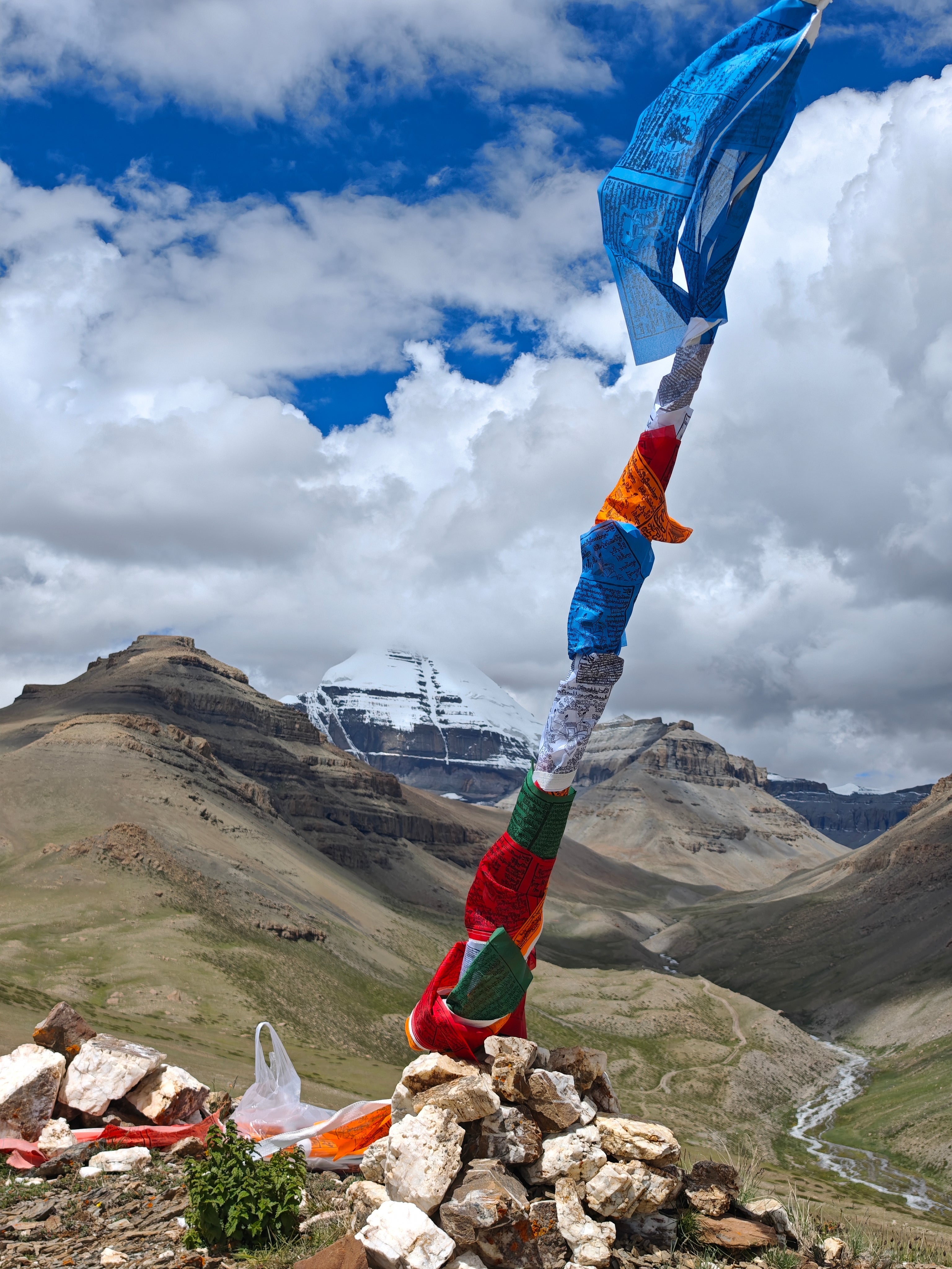 Mount Kailash Prayer Flags
